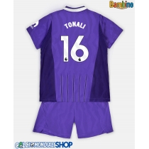 Maglie da calcio Tottenham Hotspur Sandro Tonali #16 Terza Maglia Bambino 2026-27 Manica Corta + Pantaloni corti)